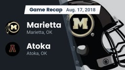 Recap: Marietta  vs. Atoka  2018