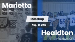 Matchup: Marietta Middle vs. Healdton  2018