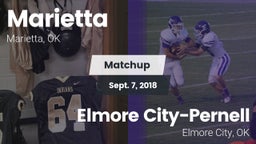 Matchup: Marietta Middle vs. Elmore City-Pernell  2018