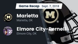 Recap: Marietta  vs. Elmore City-Pernell  2018