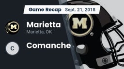 Recap: Marietta  vs. Comanche 2018