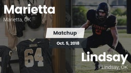 Matchup: Marietta Middle vs. Lindsay  2018