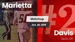 Matchup: Marietta Middle vs. Davis  2018