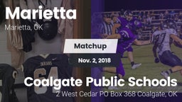 Matchup: Marietta Middle vs. Coalgate Public Schools 2018