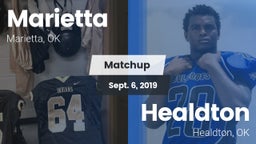 Matchup: Marietta vs. Healdton  2019
