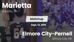Matchup: Marietta vs. Elmore City-Pernell  2019