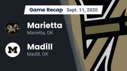 Recap: Marietta  vs. Madill  2020