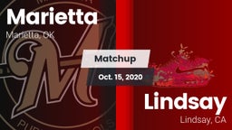 Matchup: Marietta vs. Lindsay  2020