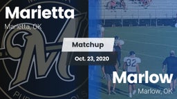 Matchup: Marietta vs. Marlow  2020