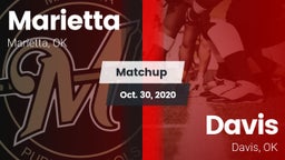 Matchup: Marietta vs. Davis  2020