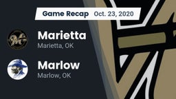 Recap: Marietta  vs. Marlow  2020
