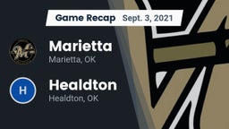 Recap: Marietta  vs. Healdton  2021