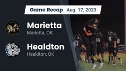 Recap: Marietta  vs. Healdton  2023