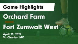Orchard Farm  vs Fort Zumwalt West  Game Highlights - April 25, 2024