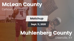 Matchup: McLean County vs. Muhlenberg County  2020