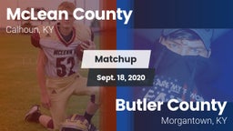 Matchup: McLean County vs. Butler County  2020