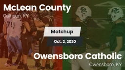 Matchup: McLean County vs. Owensboro Catholic  2020