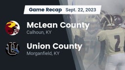 Recap: McLean County  vs. Union County  2023