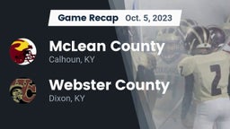 Recap: McLean County  vs. Webster County  2023
