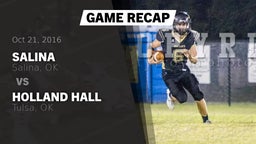 Recap: Salina  vs. Holland Hall  2016