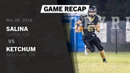 Recap: Salina  vs. Ketchum  2016