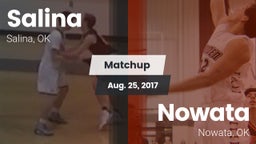 Matchup: Salina vs. Nowata  2017