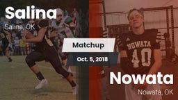 Matchup: Salina vs. Nowata  2018