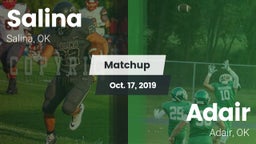Matchup: Salina vs. Adair  2019