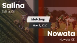 Matchup: Salina vs. Nowata  2020