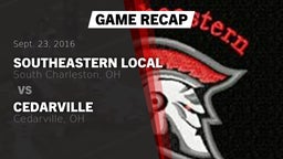 Recap: Southeastern Local  vs. Cedarville  2016