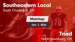 Matchup: Southeastern Local vs. Triad  2016