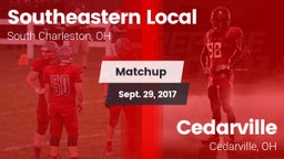 Matchup: Southeastern Local vs. Cedarville  2017