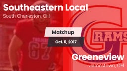 Matchup: Southeastern Local vs. Greeneview  2017
