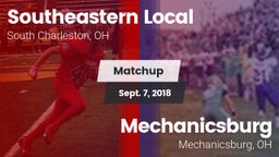 Matchup: Southeastern Local vs. Mechanicsburg  2018