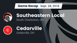 Recap: Southeastern Local  vs. Cedarville  2018