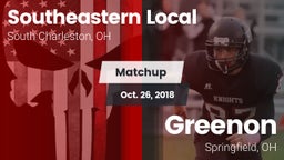 Matchup: Southeastern Local vs. Greenon  2018
