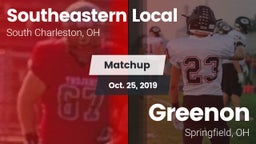 Matchup: Southeastern Local vs. Greenon  2019