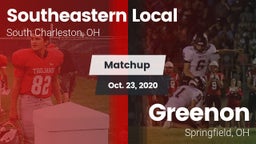 Matchup: Southeastern Local vs. Greenon  2020