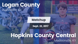 Matchup: Logan County vs. Hopkins County Central  2017