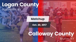 Matchup: Logan County vs. Calloway County  2017