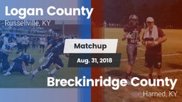 Matchup: Logan County vs. Breckinridge County  2018