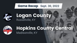 Recap: Logan County  vs. Hopkins County Central  2022