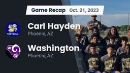 Recap: Carl Hayden  vs. Washington  2023