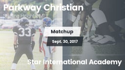 Matchup: Parkway Christian vs. Star International Academy  2017