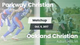 Matchup: Parkway Christian vs. Oakland Christian  2017
