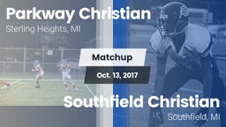 Matchup: Parkway Christian vs. Southfield Christian  2017