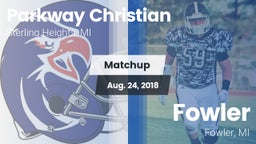 Matchup: Parkway Christian vs. Fowler  2018