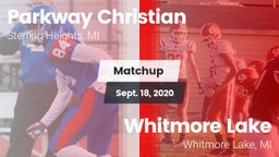 Matchup: Parkway Christian vs. Whitmore Lake  2020