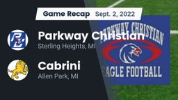 Recap: Parkway Christian  vs. Cabrini  2022
