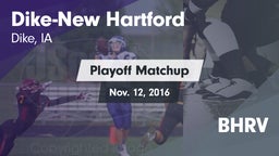 Matchup: ****-New Hartford vs. BHRV 2016
